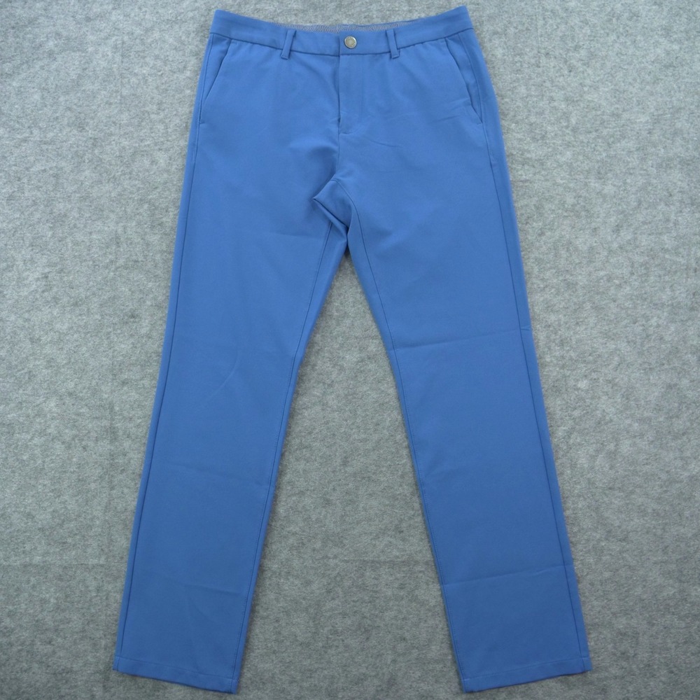 Bonobos Pants Womens 30 Blue Tailored Performance Chinos Mid Rise Straight Leg
